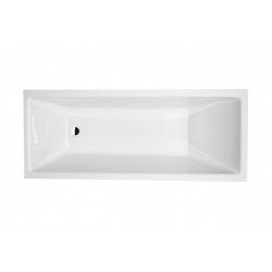 Правоъгълна акрилна вана ROCA Nolah 170х75х45 см., A248400000, Бяла, БЕЗ крака, панели и сифон
